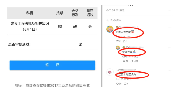 速看：2大省发布二建成绩、合格线！