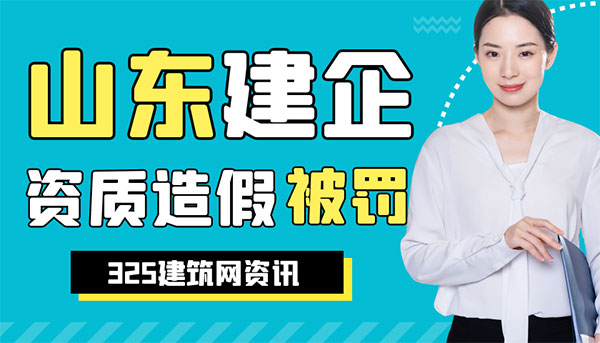 建筑资质造假处罚